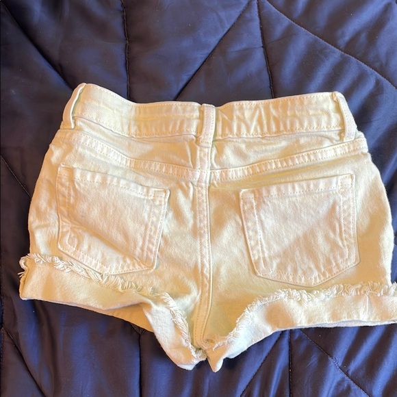 Cat & Jack Yellow Casual Denim Shorts - Picture 4 of 4